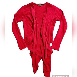 Sandra Angelozzi shawl sweater Open cardigan sz S small Silk Cashmere mix
